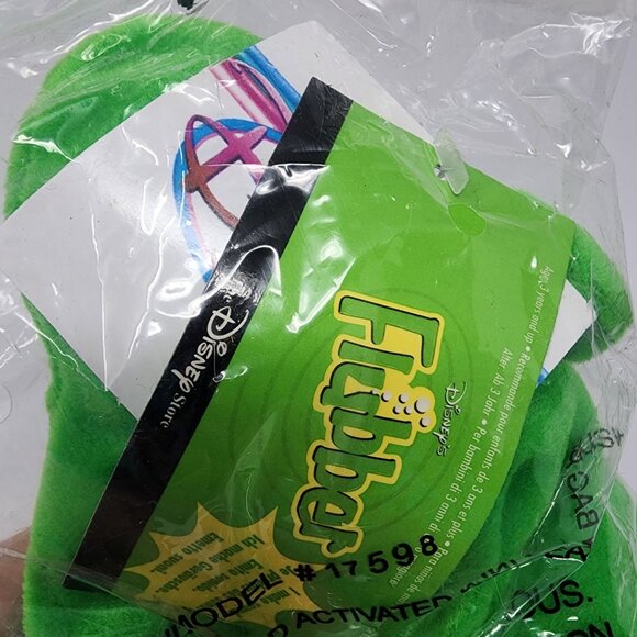 Disney Store Flubber Green Bean Bag Plush Collectible Toy No Sound - Picture 4 of 4